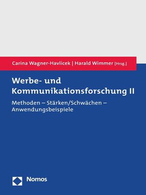 cover image of Werbe- und Kommunikationsforschung II